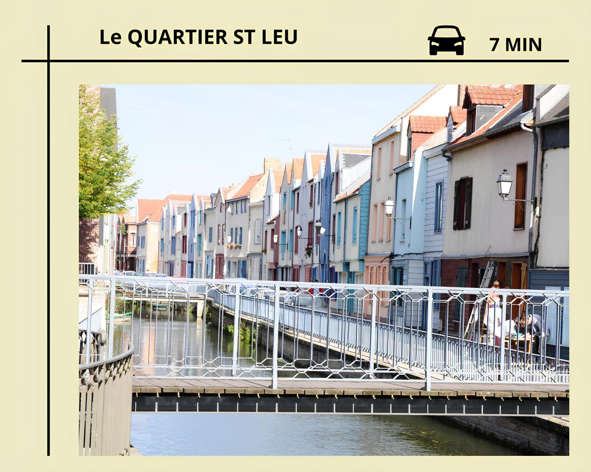 Studio Miraumont, Stationnement Gratuit, 5Min Gare Amiens Exterior foto